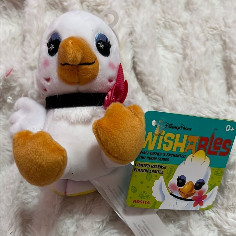 Disney Parks Wishables Rosita Plush - White and Orange